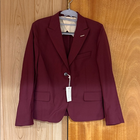 Gant Ladies Burgandy Blazer - Picture 1 of 9